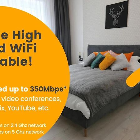 Comfy 2 Room Apartment - Free Parking - 350Mbps Wifi - Netflix Kaunas Exteriör bild