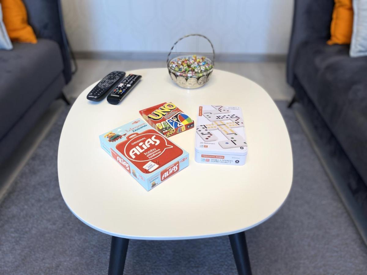 Comfy 2 Room Apartment - Free Parking - 350Mbps Wifi - Netflix Kaunas Exteriör bild